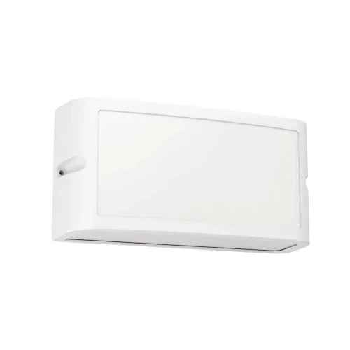 Настенный светильник LED Camarda 900807 Eglo уличный IP54 белый 1 лампа, плафон белый в стиле лофт современный LED
